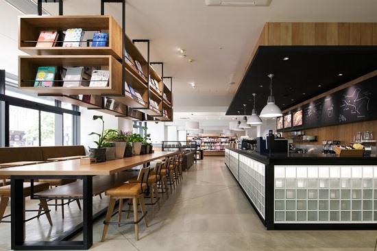 Mô hình nhà hàng kết hợp với quán cafe