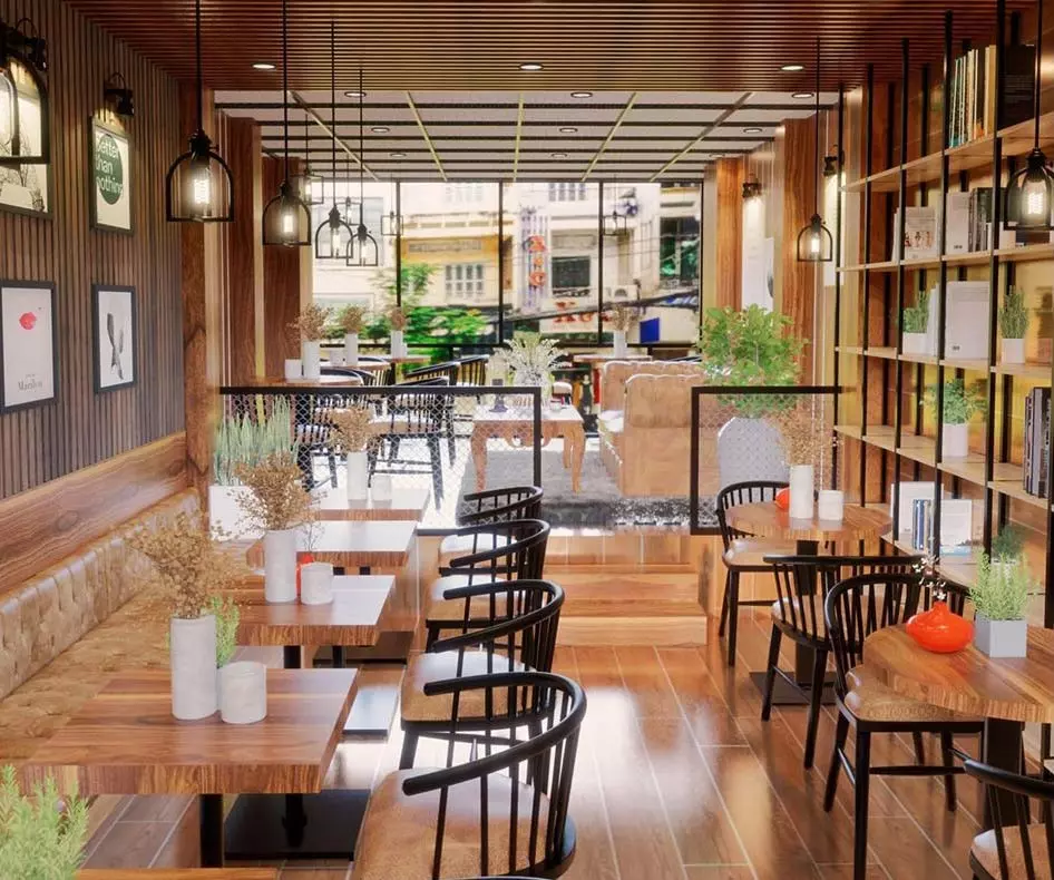 Nội thất nhà hàng - quán cafe
