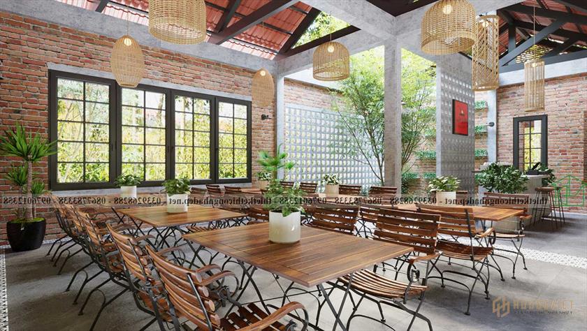 Thiết kế nhà hàng bia hải sản tại Quảng Ninh