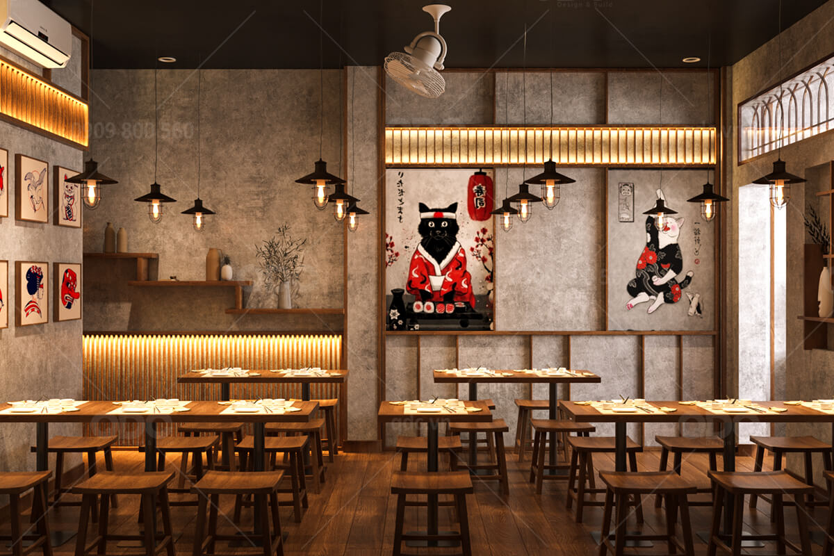 Thiết kế nội thất nhà hàng