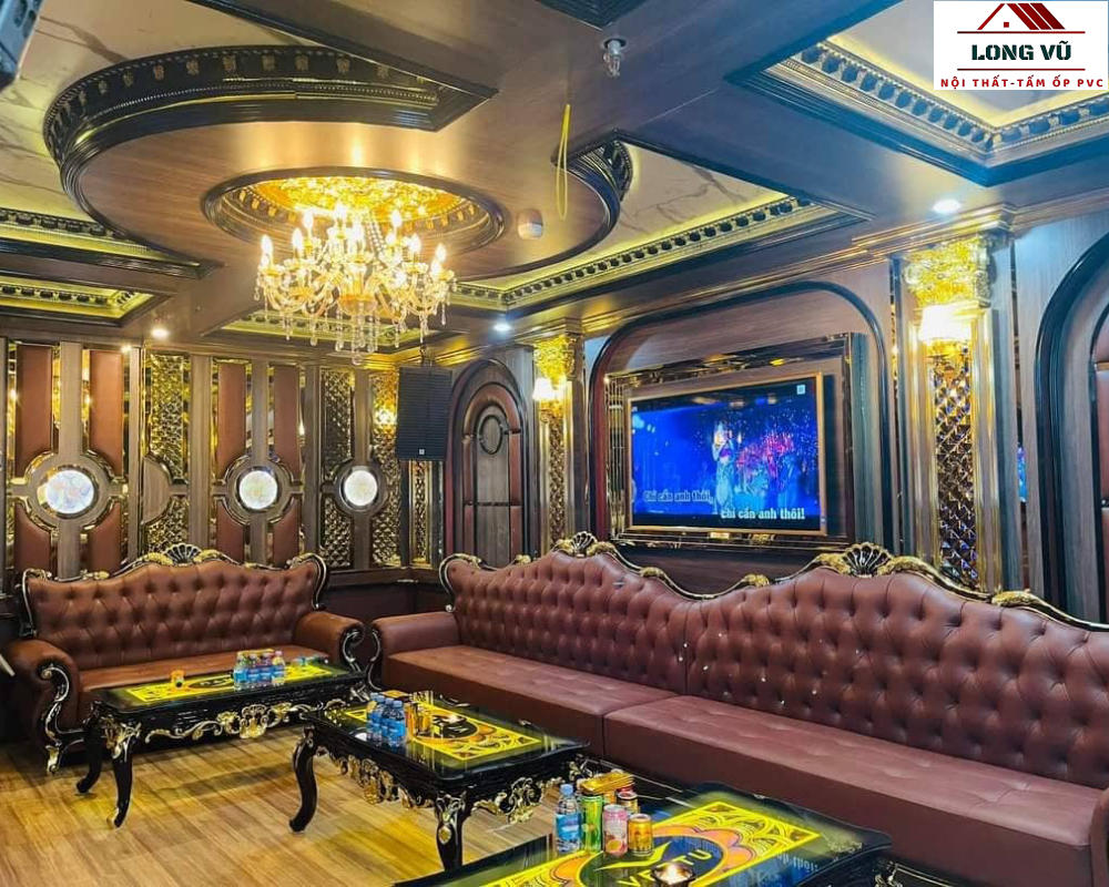 Thiết kế phòng Karaoke phong cách hoàng gia