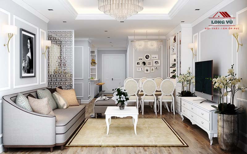 Phong cách thiết kế nội thất tân cổ điển
