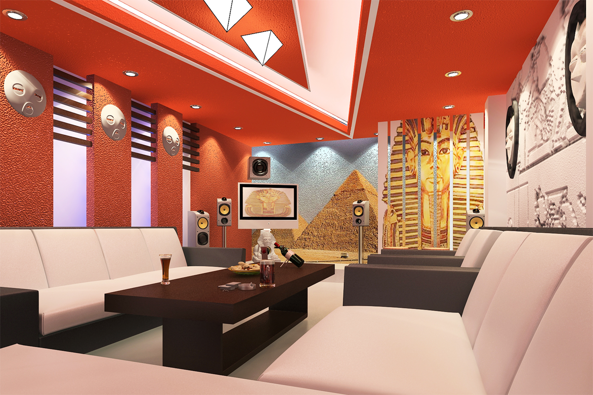 Thi công nội thất karaoke với phong cách hộ gia đình tại Ứng Hòa Phòng karaoke mang thiết kế cho hộ gia đình