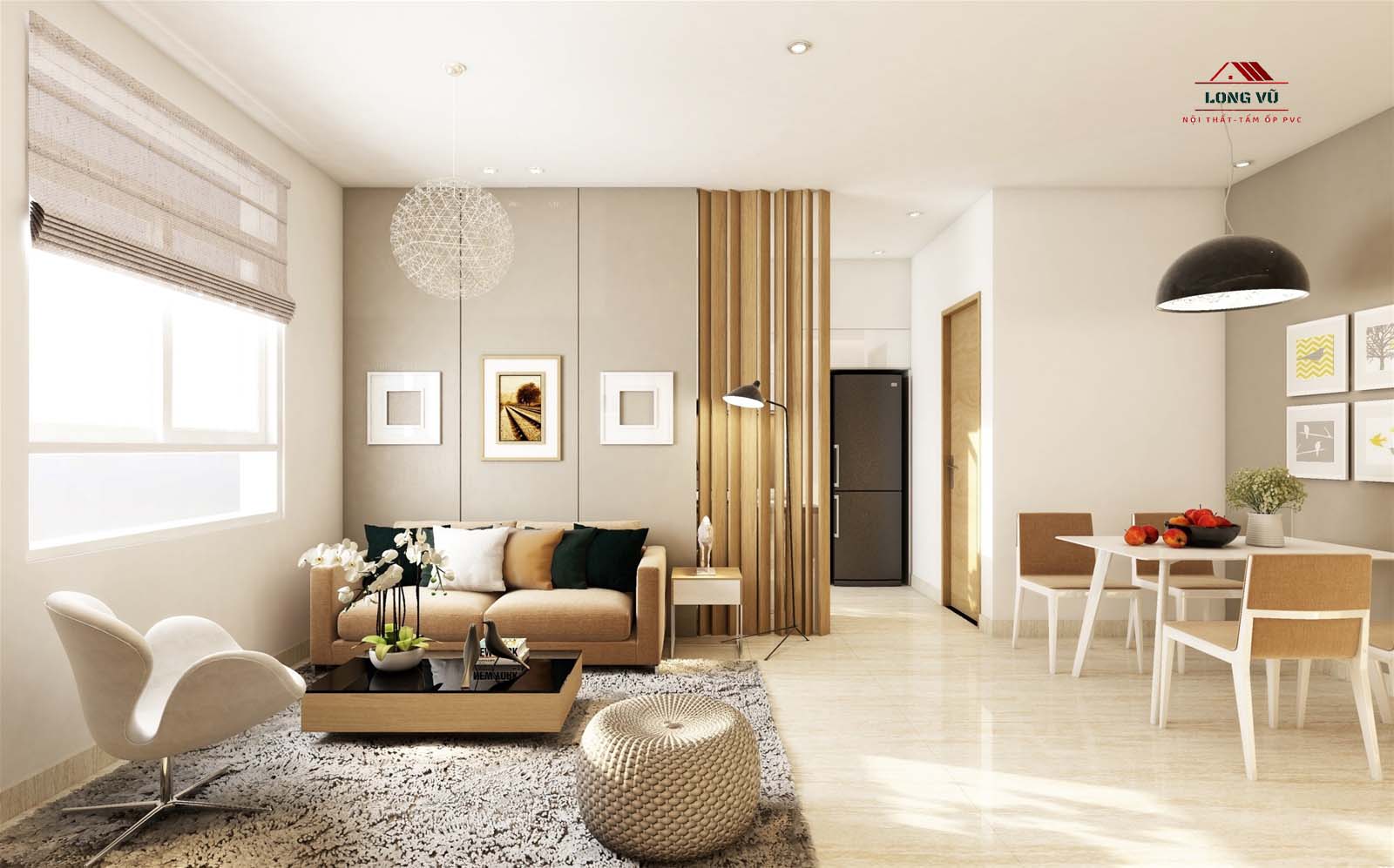 Sản phẩm hoàn thiện của Thi công nội thất Long Vũ