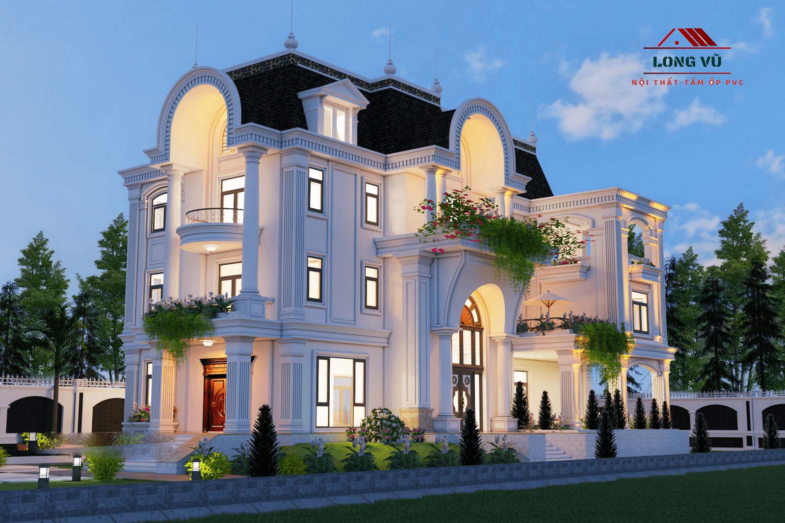 Thi công nội thất biệt thự tại Hà Đông
