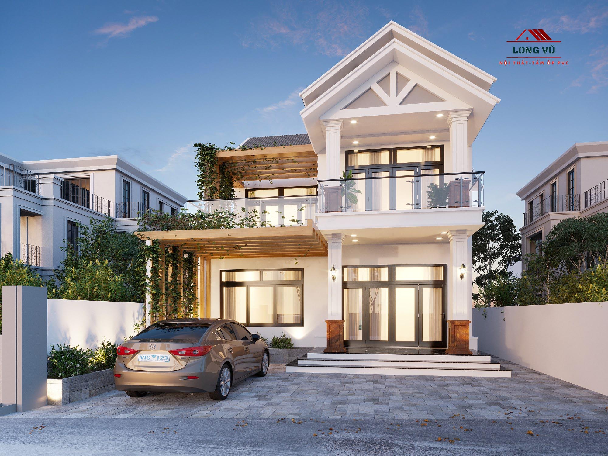 Thi công nội thất biệt thự tại Nam Từ Liêm