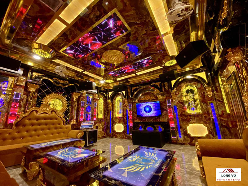 mẫu thiết kế nội thất phòng karaoke đẹp tại Đống Đa