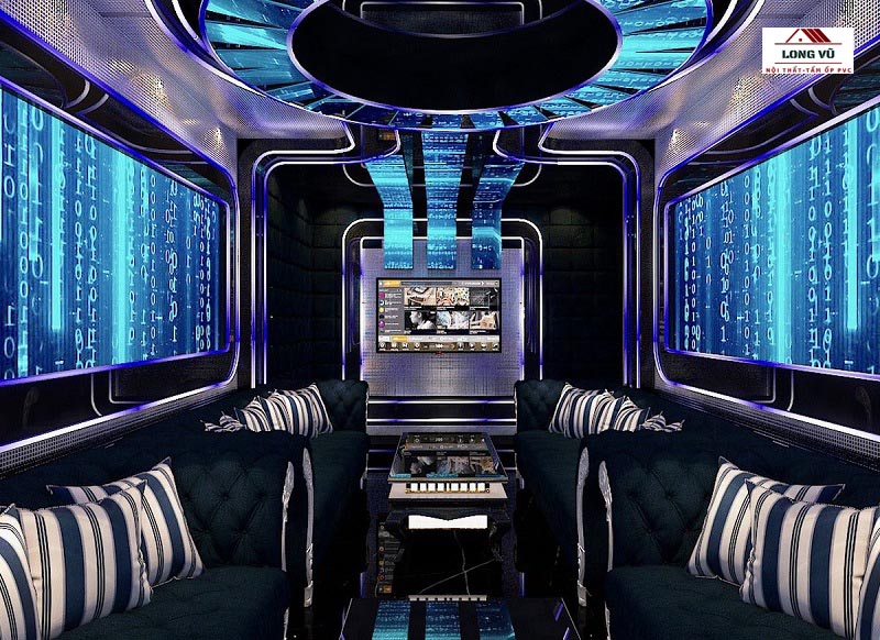 Mẫu thiết kế nội thất phòng karaoke phong cách Minibar